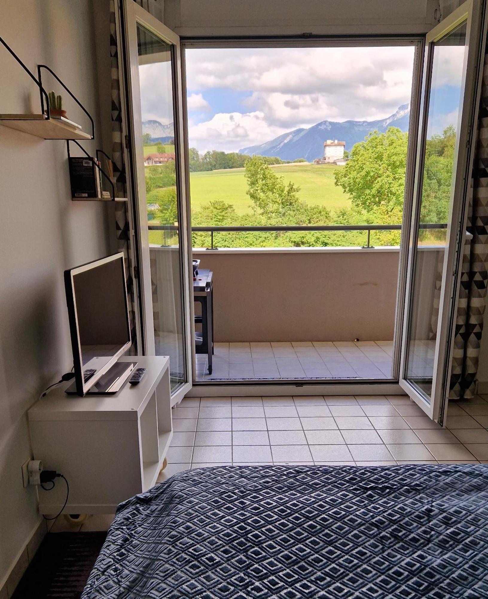 Magnifique Vue Montage Studio Parking Gratuit Apartment Annecy Room photo